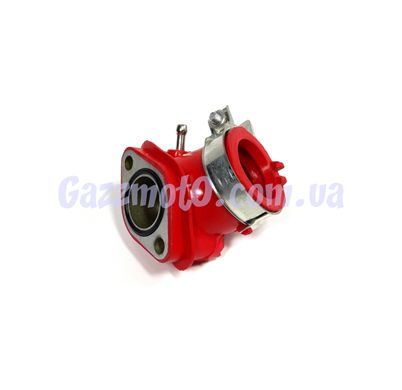 Патрубок карбюратора GY6-125/150, Красный