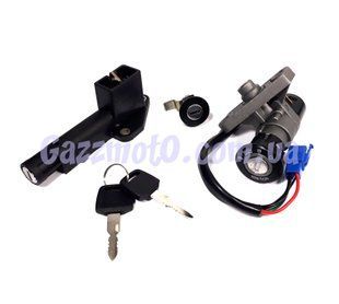 Комплект замків Suzuki LETS 2. 4 дрота. M-Tech, Suzuki
