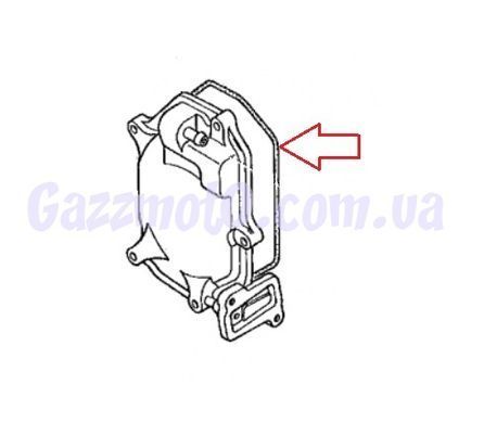 Прокладка клапанной крышки Honda DIO AF56; ZOOMER AF58; SCOOPY. Оригинал 12391-GET-000, Honda, 50сс