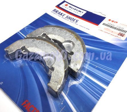 Колодки тормозные задние Suzuki ADDRESS V125. Оригинал 64400-33830, Suzuki, 110-150сс, Барабанные
