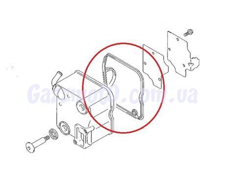 Прокладка клапанной крышки Suzuki ADDRESS V125. Оригинал 11173-33G50, Suzuki, 110-150сс
