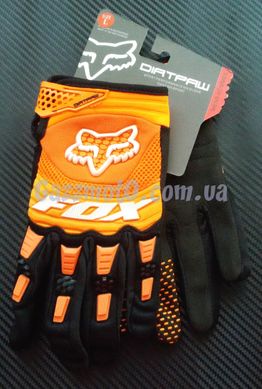Перчатки Fox Dirtpaw (028) M, L, XL (оранжевые)