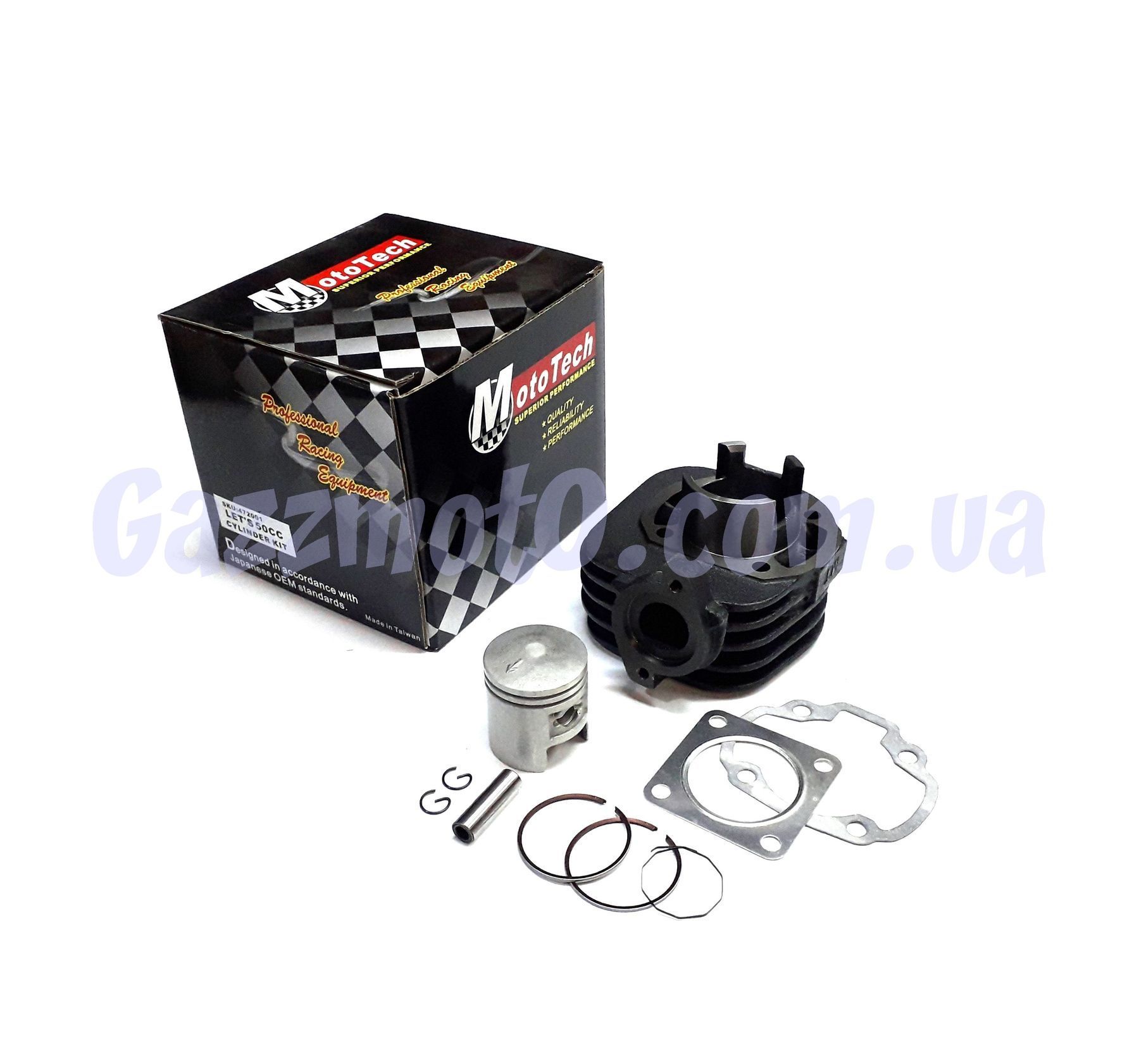 STANDARD ツインバンド　C550 ЦПГ в сборе Suzuki Lets 1, 2, 3, Verde, Mototech. Цена. Купить