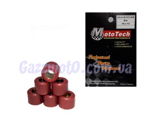 Ролики варіатора DIO,TACT,LEAD (16x13) 8.5 грам; MOTOTECH Тайвань, Honda, 8.5г