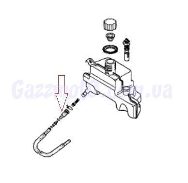 Переходник масляного шланга Honda DIO, TACT, LEAD. Оригинал 55201-GC8-000, Honda
