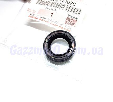Сальник коленвала ПРАВЫЙ, Suzuki LETS 1,2,3, ZZ Inch UP. Оригинал 09283-17026, Suzuki, Сальники коленвала