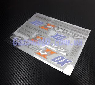Набір наклейок Lets 2 DX, Suzuki
