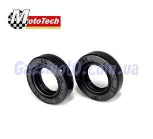 Сальники коленвала 2шт Honda Dio/Tact/DJ/Pal. (Тонкий вал) 15.5x25.5x7. MOTOTECH, Honda, Сальники коленвала