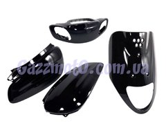 Yamaha JOG SA-01; Комплект пластика, черный, Yamaha