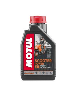 2T MOTUL SCOOTER POWER. Масло, синтетика 1L, 2Т масло, Синтетика