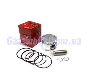 Поршень GY6 150cc, +0.50 (57.90mm). Mototech Red Box, 110-150сс, +0.50mm