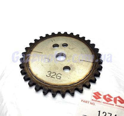 Звезда распредвала Suzuki LETS 4, 5; ADDRESS V50. Оригинал 12741-32G00, Suzuki, 50сс