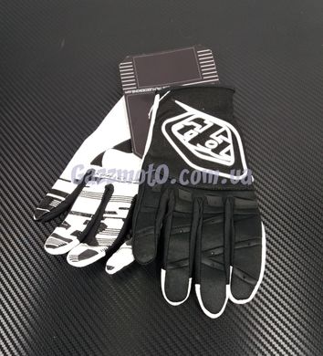 Перчатки TroyLee XL, черно-белые