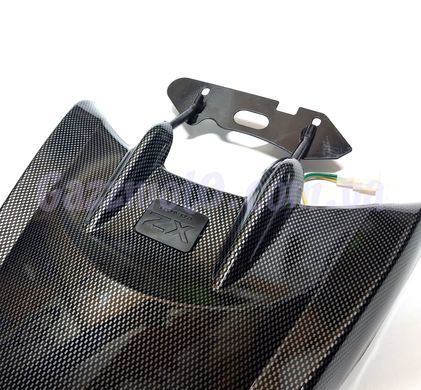 Спойлер в сборе Honda DIO 56/57. Carbon, Honda