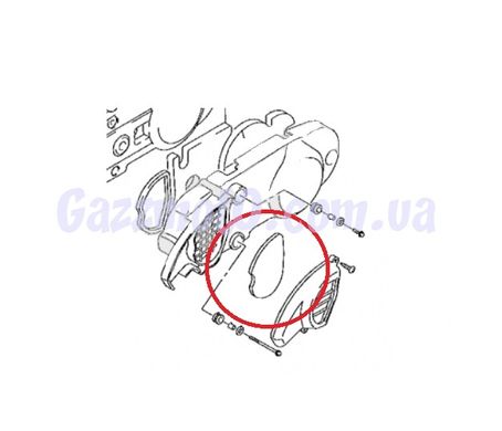 Фильтр вариатора Suzuki ADDRESS 125, Suzuki