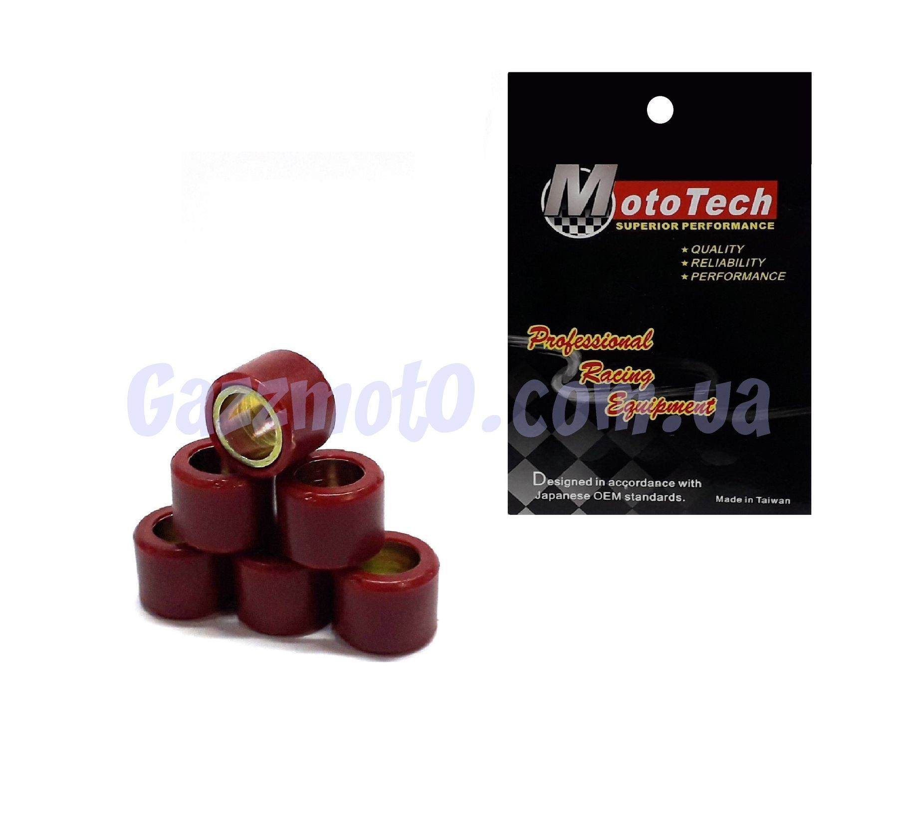 soseji　18700→16000 Ролики вариатора Suzuki LETS, ADDRESS (16x12) 5.0 грамм; MOTOTECH