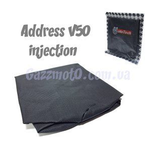 Чохол сидіння Suzuki ADDRESS V50. Mototech, Чорний, Suzuki, 50сс